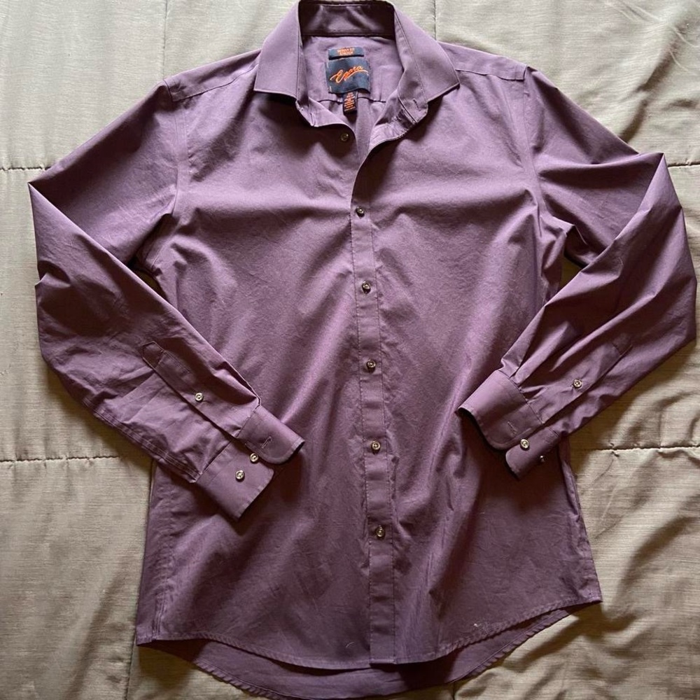Men's Purple Dress Shirt